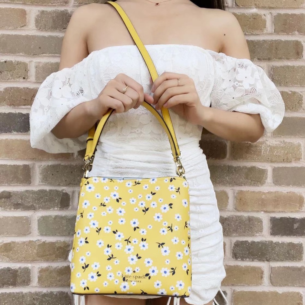 NWT Kate Spade ♠️ Floral Bucket Bag - Picture 2 of 6